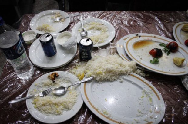 دورریز سالانه حدود ۶ میلیون تن غذا در ایران