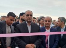 افتتاح پروژه احداث گلخانه سبزی و صیفی استان هرمزگان