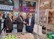 بازدید سرزده وزیر جهاد کشاورزی و مدیرعامل سازمان مرکزی تعاون روستایی ایران از بازار عرضه کالاهای اساسی