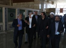 بازدید معاون وزیر و رییس سازمان شیلات ایران از کارخانه تولید خوراک آبزیان در اردبیل